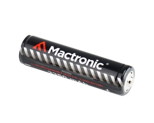 Акумулятор Mactronic Li-ion 18650 3350 mAh (RAC0026) 
