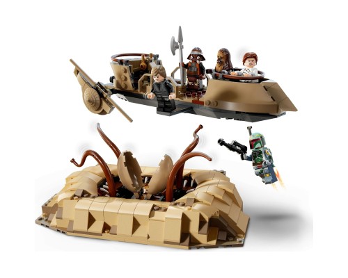 Конструктор LEGO Star Wars Пустельний скіф та яма Сарлакка (75396)