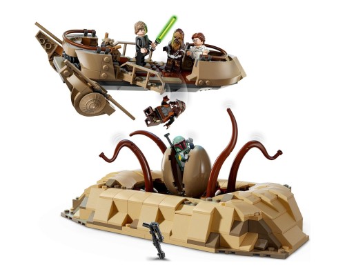 Конструктор LEGO Star Wars Пустельний скіф та яма Сарлакка (75396)