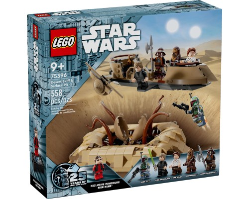 Конструктор LEGO Star Wars Пустельний скіф та яма Сарлакка (75396)