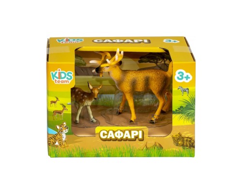 Фігурка Kids Team набір Олень з оленям (Q9899-A38_4)