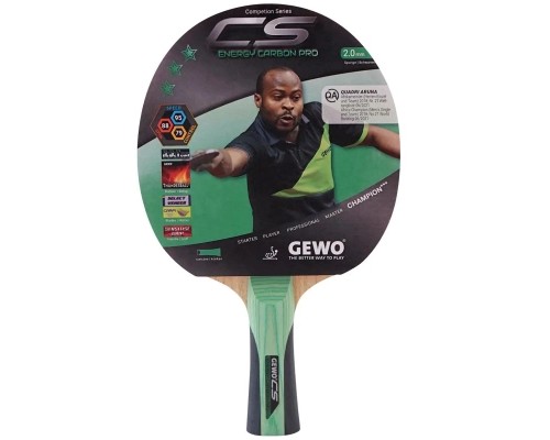 Ракетка для настільного тенісу Gewo CS Energy Carbon Pro FL (1057500001) (931039)