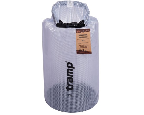 Гермомішок Tramp прозрачный 15л (UTRA-197)