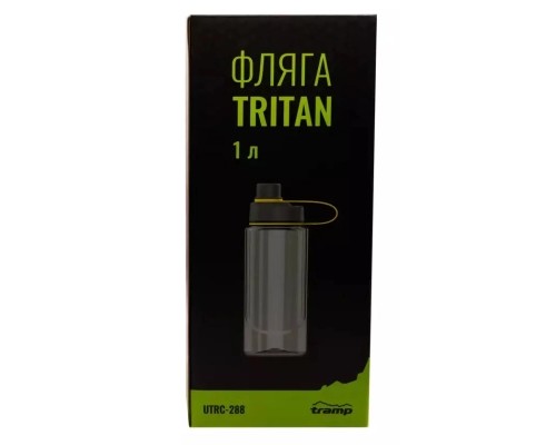 Пляшка для води Tramp Тритан 1 л Grey (UTRC-288-grey)