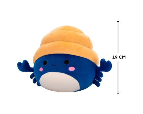 М'яка іграшка Squishmallows Краб-самітник Ленор 19 см (SQCR06609) М'яка іграшка Squishmallows Краб-самітник Ленор 19 см (SQCR06609)