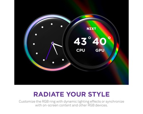 Система рідинного охолодження NZXT Kraken Elite RGB 360mm AIO (RL-KR36E-B2)