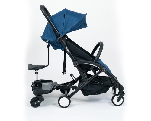 Аксесуар для коляски Bumprider підніжка для другої дитини з сидінням чорна (51291-4004)