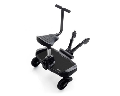 Аксесуар для коляски Bumprider підніжка для другої дитини з сидінням чорна (51291-4004)