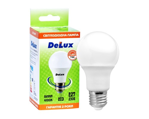 Лампочка Delux BL 60 7 Вт 4100K 220В E27 (90012419)
