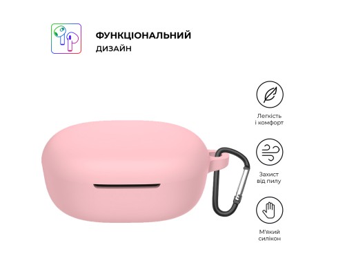 Чохол для навушників Armorstandart Hang Case для Xiaomi Redmi Buds 4 Lite Pink (ARM73547)