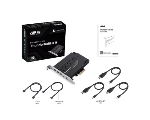 Плата розширення ASUS ThunderboltEX 5 USB Type-C PCIe 4.0 X4 Expansion Card (90MC0E50-M0EAY0)