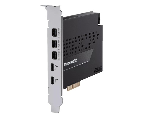 Плата розширення ASUS ThunderboltEX 5 USB Type-C PCIe 4.0 X4 Expansion Card (90MC0E50-M0EAY0)