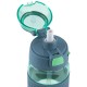 Поїльник-непроливайка Kite 600 мл, зелено-сіра (K24-1201-2)