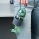 Поїльник-непроливайка Kite 600 мл, зелено-сіра (K24-1201-2)