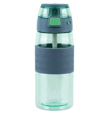 Поїльник-непроливайка Kite 600 мл, зелено-сіра (K24-1201-2)
