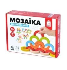 Розвиваюча іграшка Ігротеко Мозаїка ВЕСЕЛКОВІ ДУГИ 24 елементів (900507)