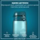 Пляшка для води ION8 OneTouch Times To Drink 1000 мл BPA Free, Teal & Blue (I8RF1000PTBMOT)