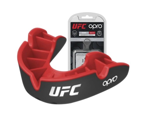 Капа Opro Silver UFC Red/Black (102514002) (UFC_Silver_R/Bl)