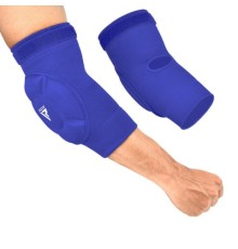 Фіксатор ліктя RDX Hosiery Elbow Foam Blue/White S (HYP-EUW-S)