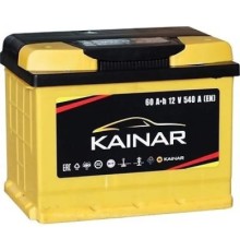 Акумулятор автомобільний KAINAR STANDART 60Ah (+/-) (550EN) (060 261)
