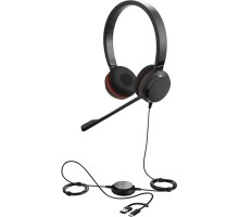 Навушники Jabra Evolve 30 II MS USB Type-C/Type-A Stereo Black (5399-823-369)