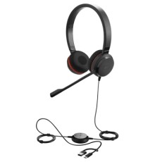 Навушники Jabra Evolve 30 II MS USB Type-C/Type-A Stereo Black (5399-823-369)