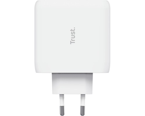 Зарядний пристрій Trust Maxo 65W 2xUSB-C PD white (25381_TRUST)