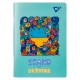 Зошит Yes А5 Stand with Ukraine пластикова обкладинка 70 аркушів, клітинка (681859)