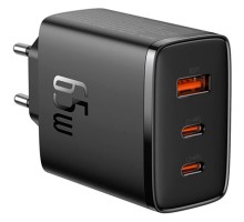 Зарядний пристрій Baseus Cube Pro Fast Charger 2C+U 65W black (P10152301113-00)