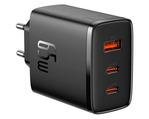 Зарядний пристрій Baseus Cube Pro Fast Charger 2C+U 65W black (P10152301113-00)