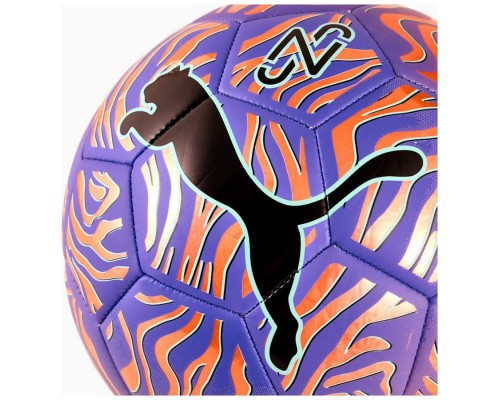 М'яч футбольний Puma Neymar JR Graphic ball 084678-01 фіолетовий, помаранчевий 4 (4067984268570)