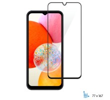 Скло захисне 2E Samsung Galaxy A14 (A145F) 2.5D FCFG black (2E-G-A14-SMFCFG-BB)