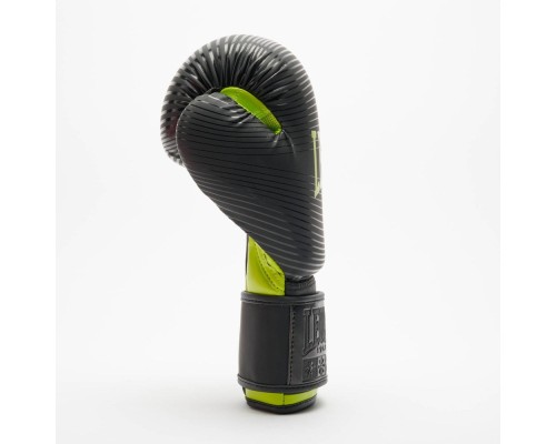 Боксерські рукавички Leone GN313 Waves Black 16 унцій (GN313_Black_16oz)