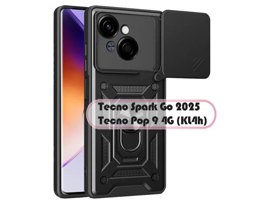 Чохол до мобільного телефона BeCover Tecno Spark Go 2025/ Pop 9 4G Black (713680)