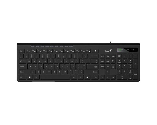 Клавіатура Genius SlimStar 230II USB UA Black (31310048406)