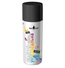 Аерозольна фарба для автомобіля New Ton універсальна 9005 чорний глянц., аероз. 150 мл (000000238)