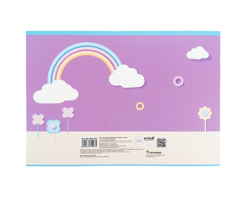 Альбом для малювання Kite Rachael Hale, 24 аркуша (R25-242)