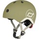 Шолом Scoot&Ride оливковий з ліхтариком 45-51см (SR-181206-OLIVE)