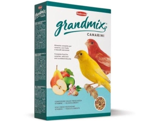 Корм для птахів Padovan GrMix Canarini для канарок 400 г (8001254002750)