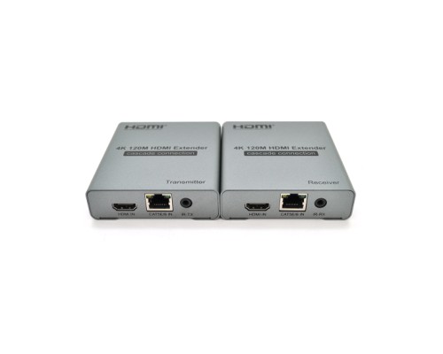 Адаптер HDMI extender 120m CAT5E/6 4K 1080P Voltronic (YT-SCPE HDM-100m1080Р+A)