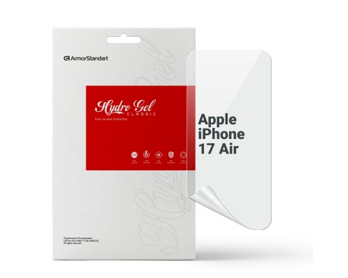 Плівка захисна Armorstandart hydrogel Apple iPhone 17 Air (ARM86170)