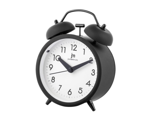 Настільний годинник Lowell будильник, чорний (JA7099N)