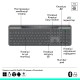 Клавіатура Logitech Slim Solar+ for Business Wireless/Bluetooth Graphite (920-013779)