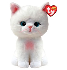 М'яка іграшка Ty Beanie Babies Біла кішка Amelia 15 см (37377)