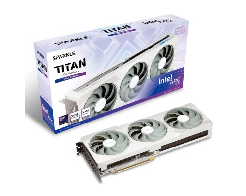 Відеокарта Sparkle Відеокарта PCIE8 ARC B580 12GB GDDR6 SB580TW-12GOC SPARKLE (SB580TW-12GOC)