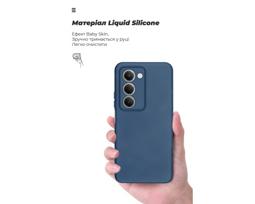 Чохол до мобільного телефона Armorstandart ICON Xiaomi Redmi 15 4G Camera cover Dark Blue (ARM87086)