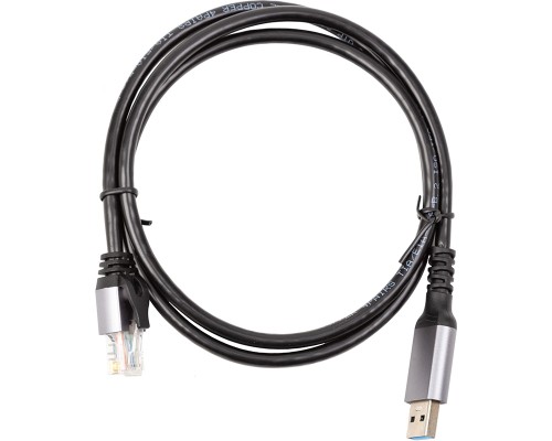 Дата кабель USB AM to RJ45 Ethernet 1.0m CAT6 UTP PowerPlant (CA914975)