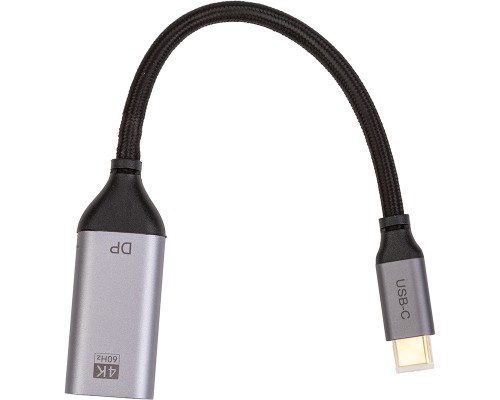 Перехідник USB-C M to DisplayPort F 4K60Hz Cabletime (CA913671)