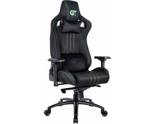 Крісло ігрове GT Racer X-8006 Black/Green (X-8006 Fabric Black/Green)