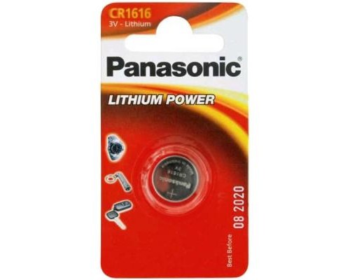 Батарейка Panasonic CR 1616 * 1 LITHIUM (CR-1616EL/1B) 